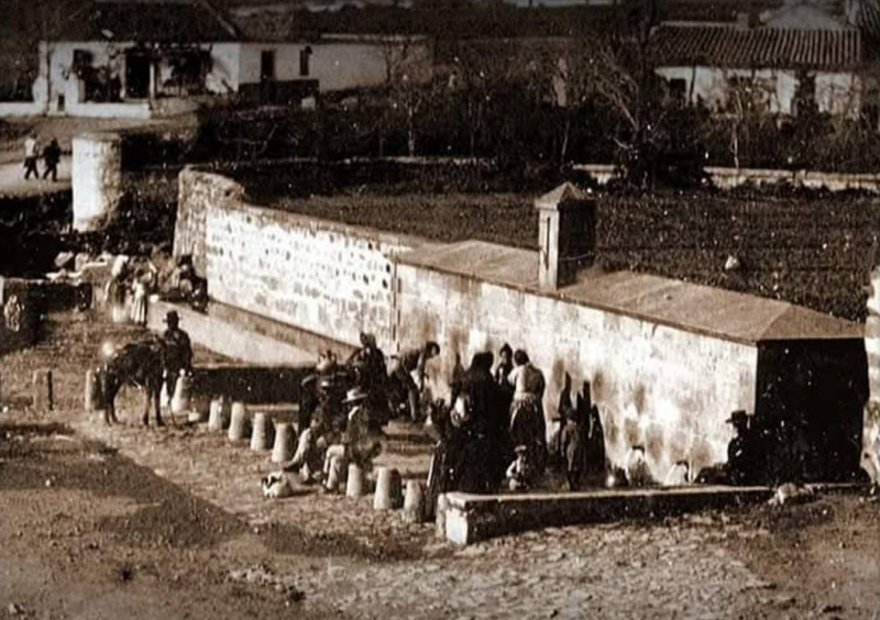 Fuente del Pisar - Fuente del Pisar. Foto antigua