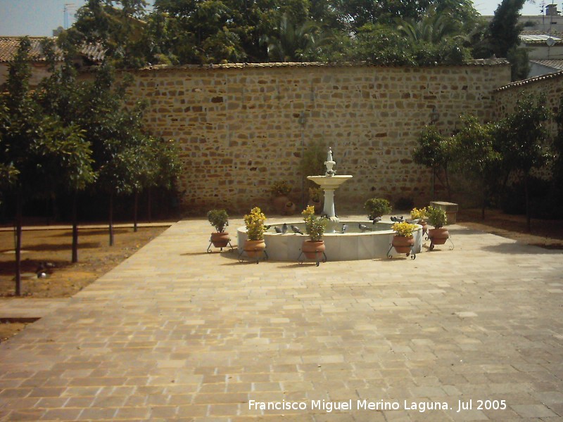 Palacio de los Marqueses de Orozco - Palacio de los Marqueses de Orozco. Patio con fuente