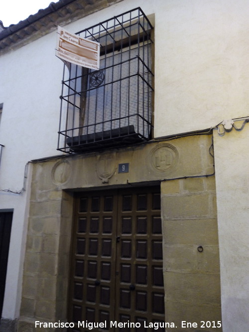 Casa de la Calle Pi�drola n� 9 - Casa de la Calle Pi�drola n� 9. 