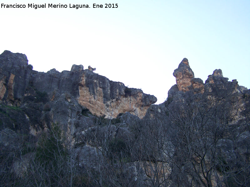 Torcal de Los Pollos - Torcal de Los Pollos. La Montera y el Monje