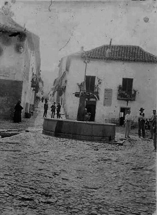 Fuente de los Cuatro Caos - Fuente de los Cuatro Caos. Foto antigua