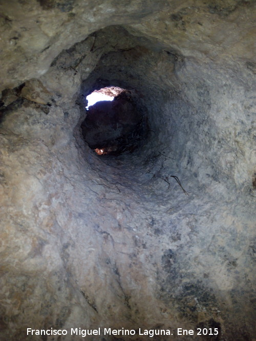 Cuevas Piquita. Cueva XIV - Cuevas Piquita. Cueva XIV. Chimenea