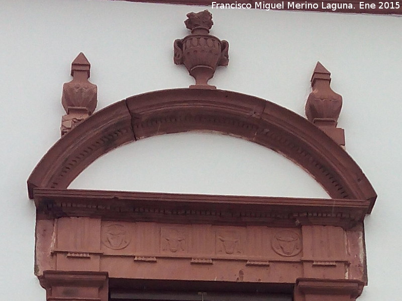 Casa de la Calle lvaro Prez n 12 - Casa de la Calle lvaro Prez n 12. Frontn
