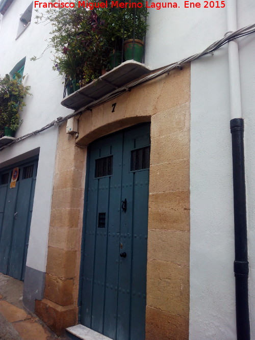 Casa de la Calle Agua n 7 - Casa de la Calle Agua n 7. Portada