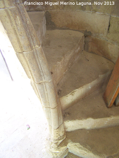 Iglesia de Santa Marta - Iglesia de Santa Marta. Escaleras de caracol