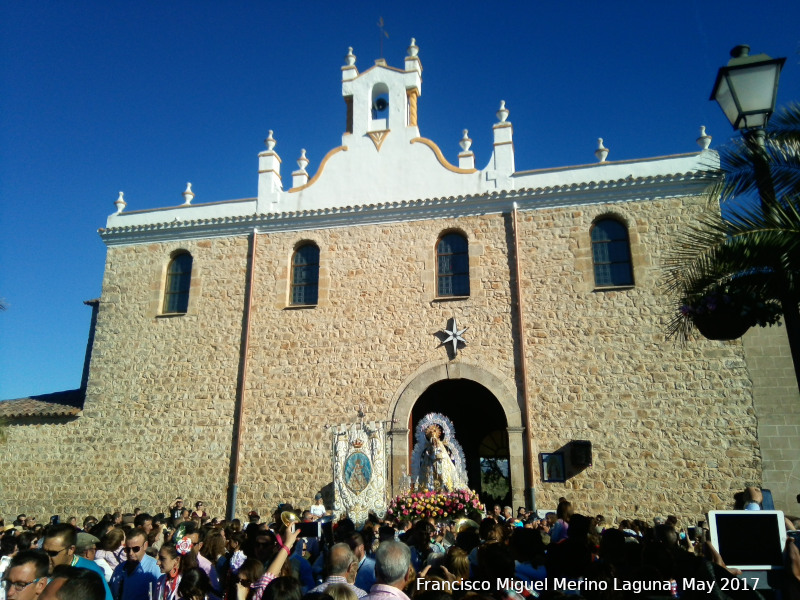 Romera de la Virgen de la Estrella - Romera de la Virgen de la Estrella. Saliendo de la ermita