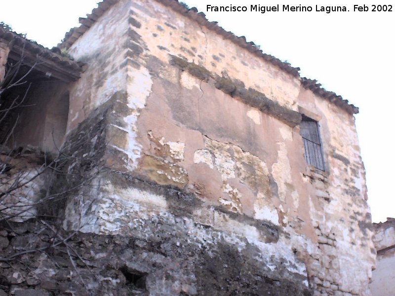 Castillo de Olvera - Castillo de Olvera. Muros externos con construccin posterior sobre ellas