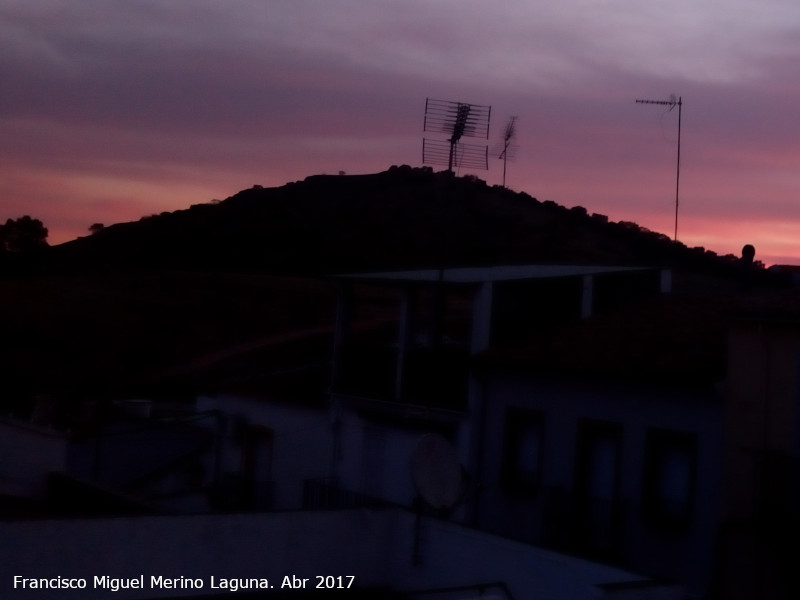 Cerro de la Atalaya - Cerro de la Atalaya. Anocheciendo