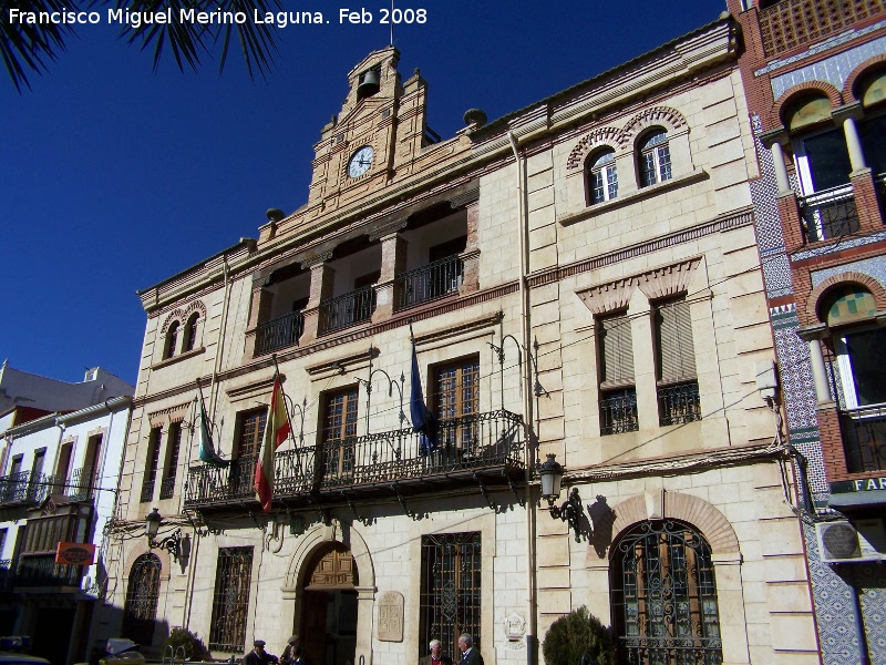 Ayuntamiento de Navas de San Juan - Ayuntamiento de Navas de San Juan. 