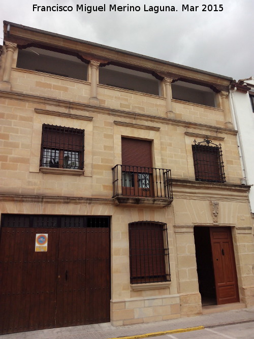 Casa de la Acera de la Magdalena n 33 - Casa de la Acera de la Magdalena n 33. Fachada