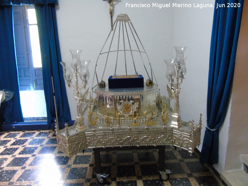 Ermita de la Virgen de la Estrella - Ermita de la Virgen de la Estrella. Trono de la Virgen de la Estrella