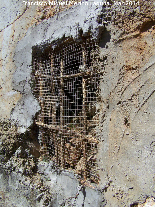 Castillo de la Estrella - Castillo de la Estrella. Ventana al exterior del pasadizo