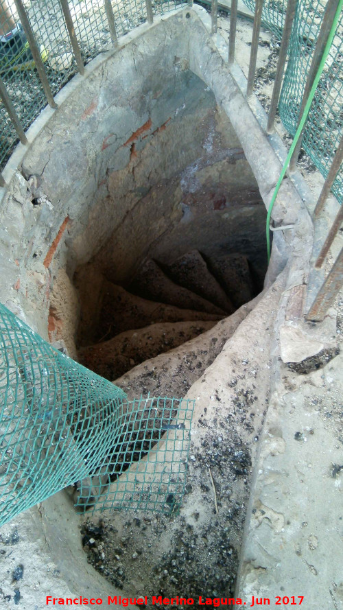 Iglesia de San Juan Bautista - Iglesia de San Juan Bautista. Final de las escaleras de caracol