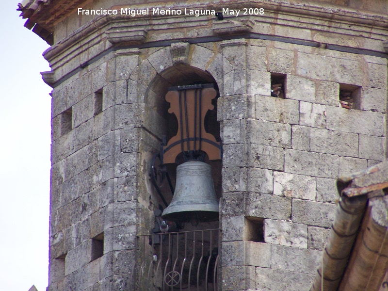 Iglesia de San Juan Bautista - Iglesia de San Juan Bautista. Campana de San Juan Bautista