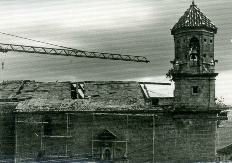 Iglesia de San Juan Bautista - Iglesia de San Juan Bautista. Foto antigua. Foto de Pedro Merino Megas