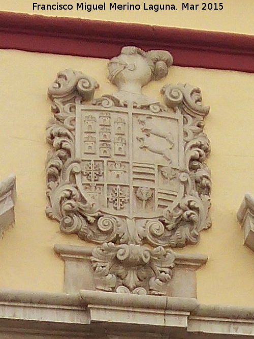 Casa de la Calle Priego n 42 - Casa de la Calle Priego n 42. Escudo