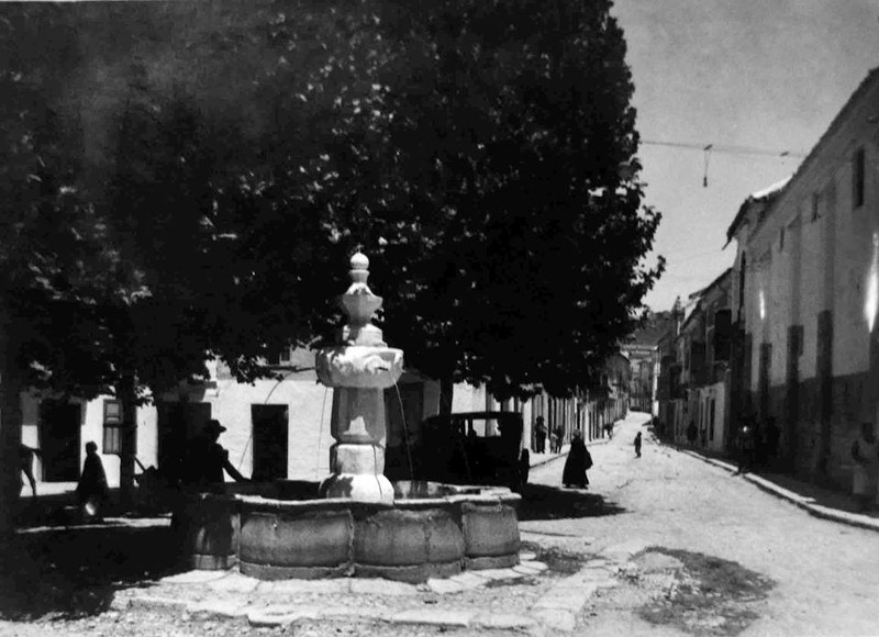 Plaza de San Agustn - Plaza de San Agustn. Foto antigua