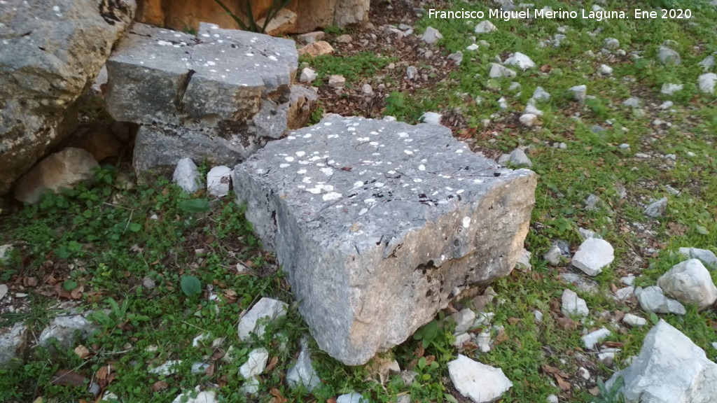 Barranco de El Toril - Barranco de El Toril. Sillar