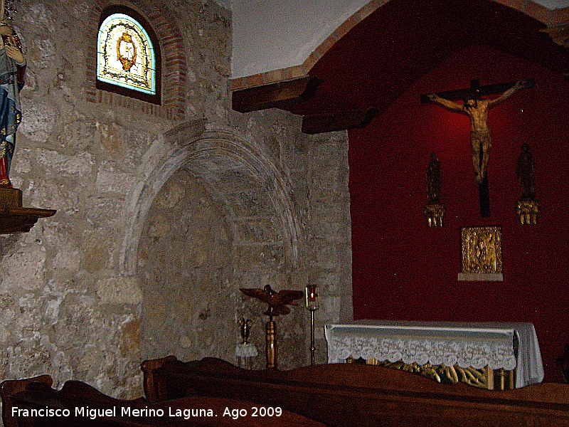 Iglesia de la Asuncin - Iglesia de la Asuncin. Capilla lateral del Cristo de la Vera Cruz