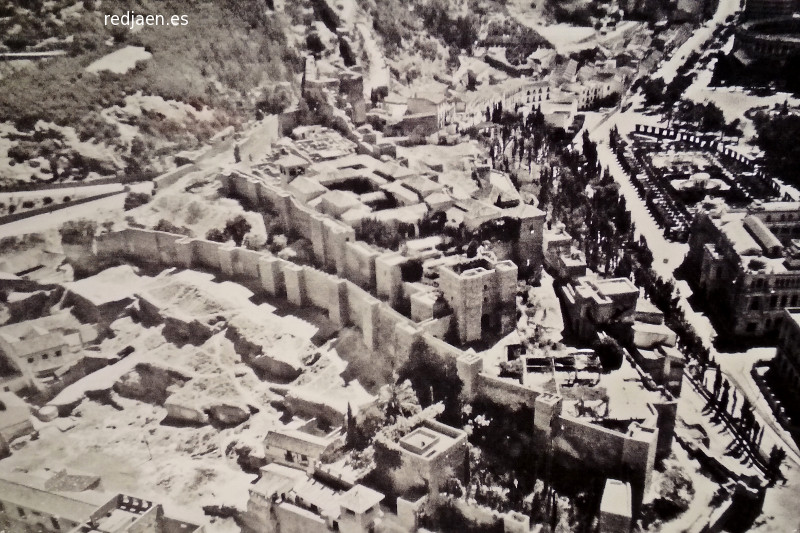 Alcazaba de Mlaga - Alcazaba de Mlaga. Foto antigua. Archivo AEAC