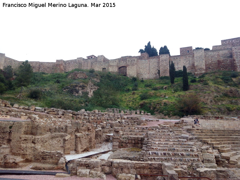 Teatro Romano de Mlaga - Teatro Romano de Mlaga. Excavaciones laterales