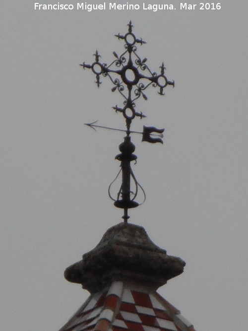 Veleta - Veleta. Iglesia de Santiago el Mayor - Valdepeas de Jan