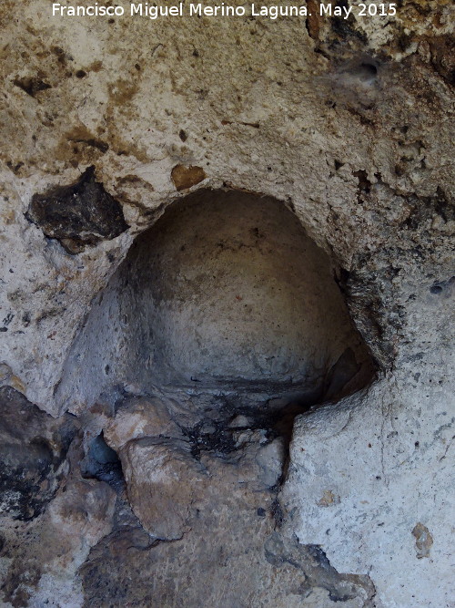 Casa Cueva de Cabeza Alta - Casa Cueva de Cabeza Alta. Hornacina