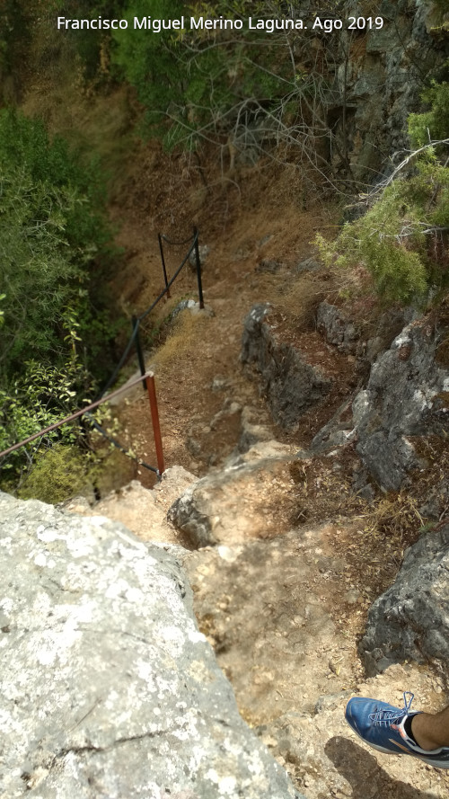 Sendero Ro Caamares - Sendero Ro Caamares. Escaleras