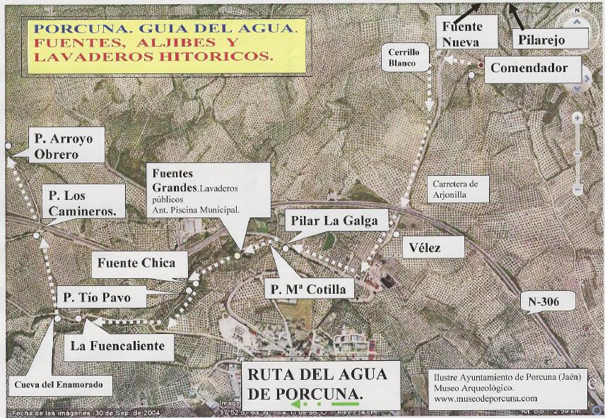 Fuente del Comendador - Fuente del Comendador. Ruta del Agua