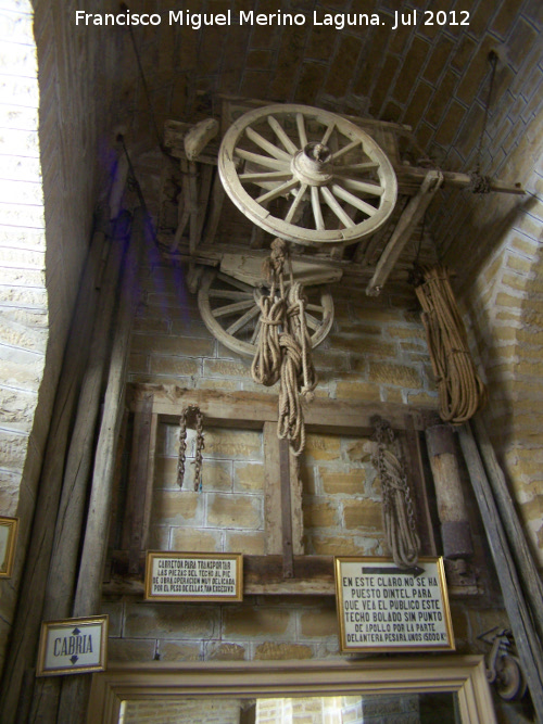 Casa de Piedra - Casa de Piedra. Carro con el que transport las piedras