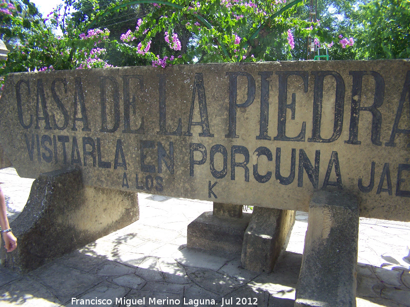 Casa de Piedra - Casa de Piedra. Cartel