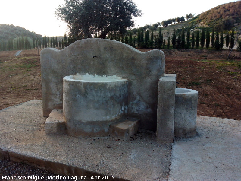 Fuente de la Ermita Nueva - Fuente de la Ermita Nueva. En construccin