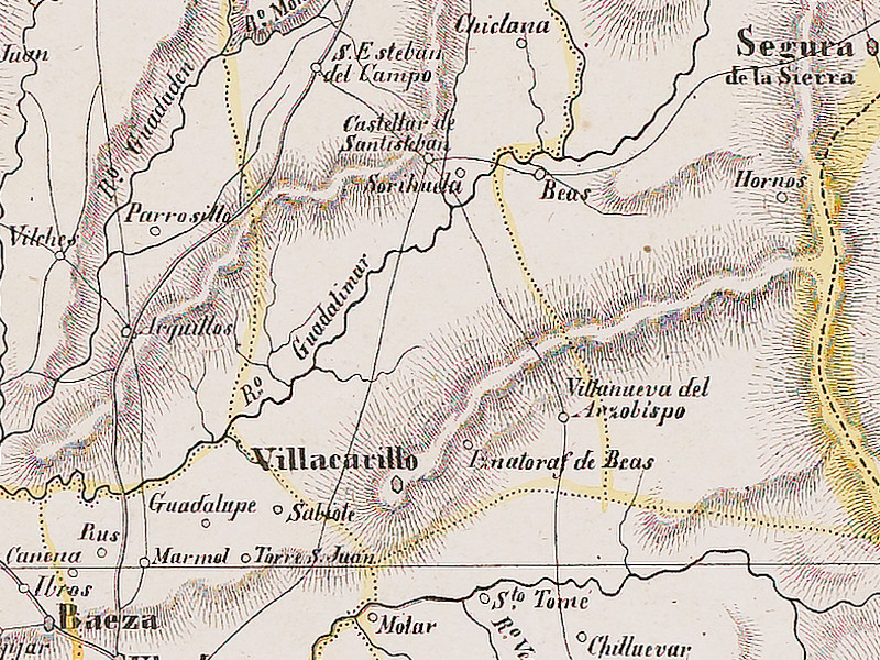 Historia de Rus - Historia de Rus. Mapa 1850