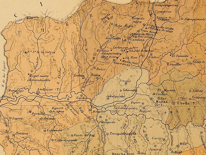 Historia del Marmol - Historia del Marmol. Mapa 1879