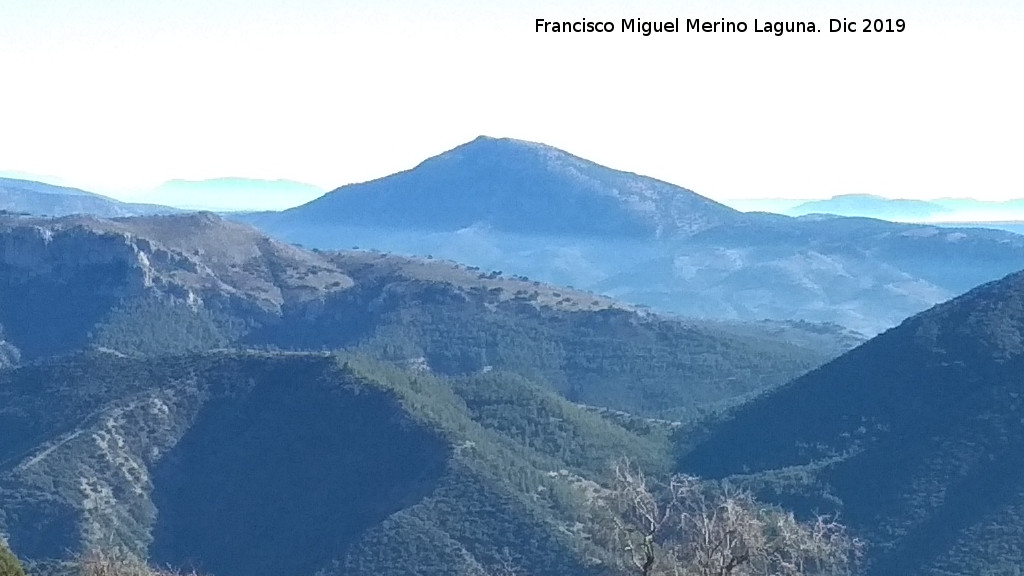 Cerro Prieto - Cerro Prieto. Desde el Collado del Tejuelo - Valdepeas de Jan