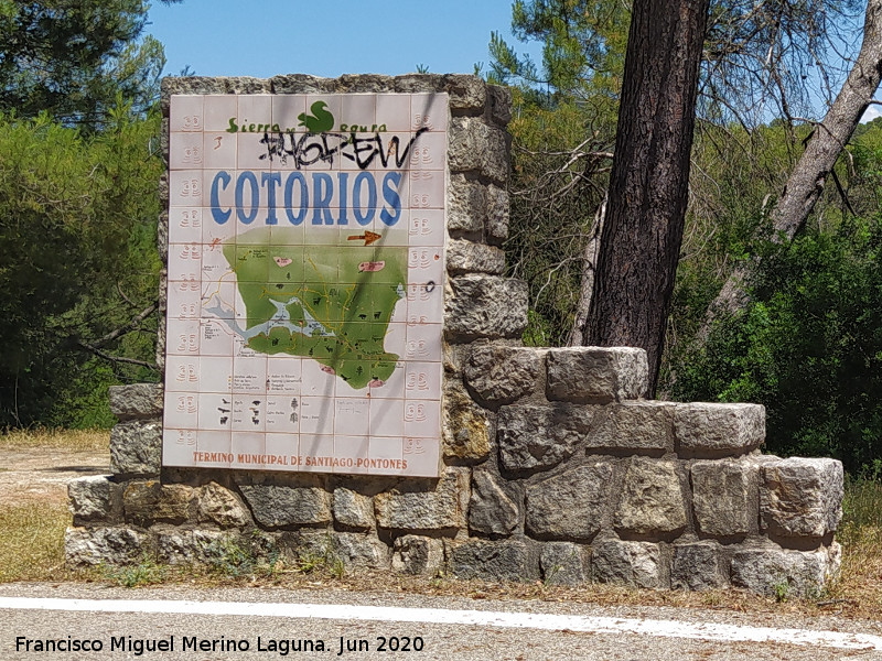 Aldea Coto R�os - Aldea Coto R�os. Cartel