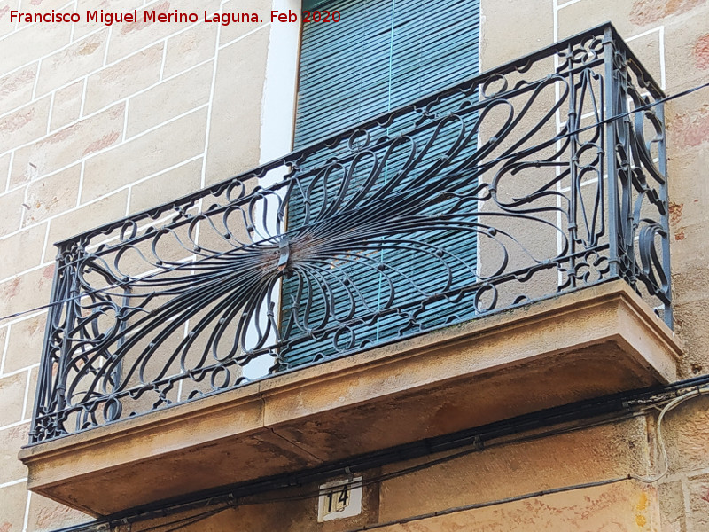 Casa de la Calle Isabel la Cat�lica n� 14 - Casa de la Calle Isabel la Cat�lica n� 14. Balc�n