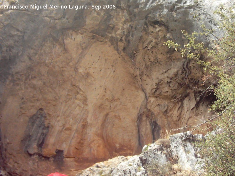 Pinturas rupestres del Abrigo de la Caada de la Cruz - Pinturas rupestres del Abrigo de la Caada de la Cruz. 