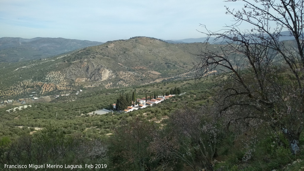 Cerro de la Coronilla - Cerro de la Coronilla. Con el cementerio en primer trmino