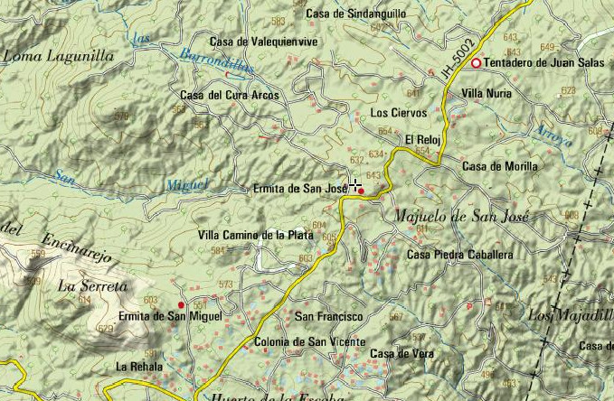 Ermita de San Jos - Ermita de San Jos. Mapa