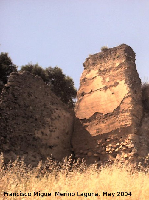 Muralla de Jan. Lienzo Norte IX - Muralla de Jan. Lienzo Norte IX. Arranque de la muralla