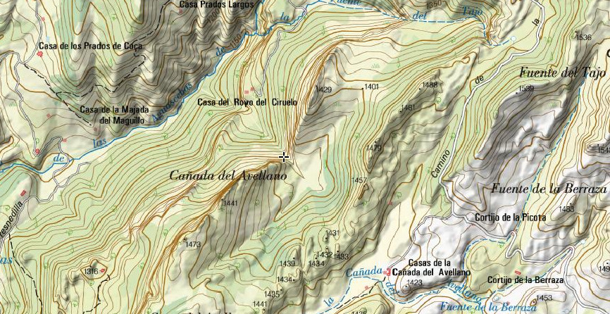 Escalera de los Faustinos - Escalera de los Faustinos. Mapa