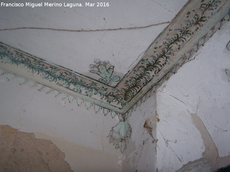 Capilla de la Casa Grande - Capilla de la Casa Grande. Cenefas del techo