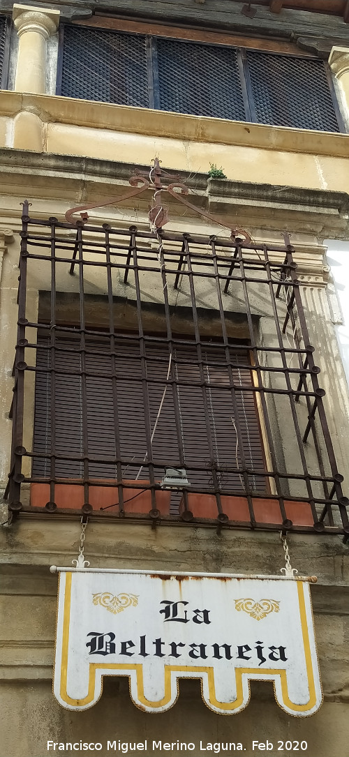 Casa de la Calle Alcolea n� 6 - Casa de la Calle Alcolea n� 6. Reja