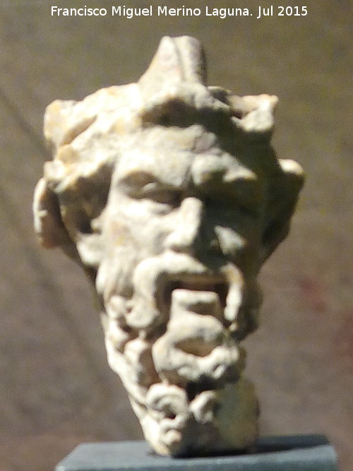 Museo de la Ciudad - Museo de la Ciudad. Cabeza de Fauno romana. Siglo III d.C.