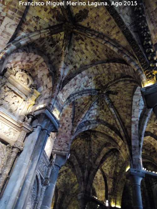 Catedral de vila. Girola - Catedral de vila. Girola. Bvedas