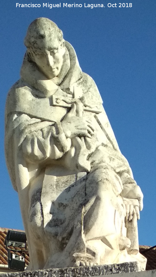 Monumento a San Juan de la Cruz - Monumento a San Juan de la Cruz. Escultura