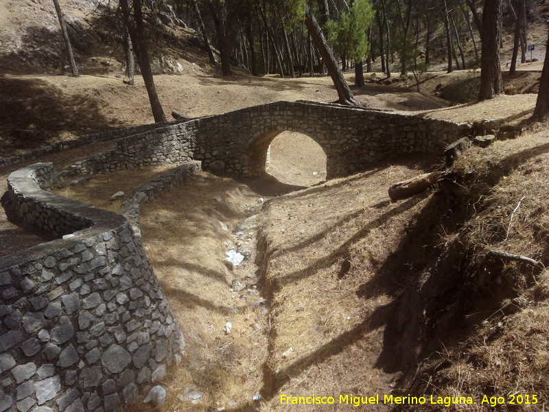 Puente de la Caada de las Hazadillas - Puente de la Caada de las Hazadillas. 