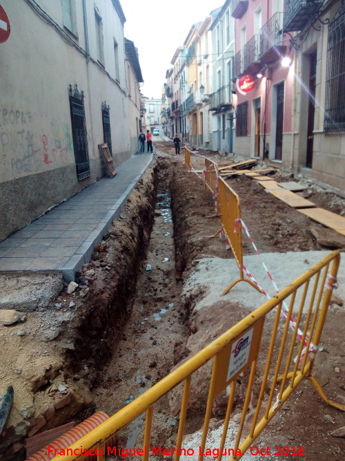 Calle Pastores - Calle Pastores. Zanja