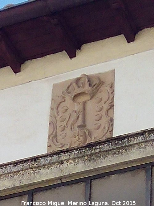 Casa de la Calle Muoz Garnica n 2 - Casa de la Calle Muoz Garnica n 2. Escudo